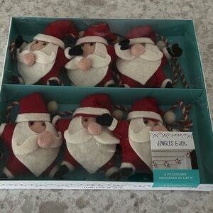“New” Jingles & Joy Santa Garland
